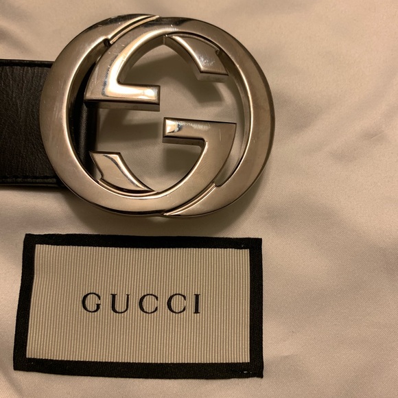 GUCCI web belt with G buckle - Picture 7 of 9